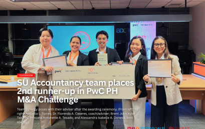 SU Accountancy team places 2nd runner-up in PwC PH M&A Challenge