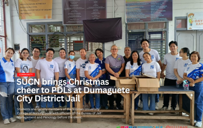 SUCN brings Christmas cheer to PDLs at Dumaguete City District Jail