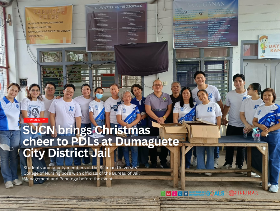 SUCN brings Christmas cheer to PDLs at Dumaguete City District Jail SUCN brings Christmas cheer to PDLs at Dumaguete City District Jail