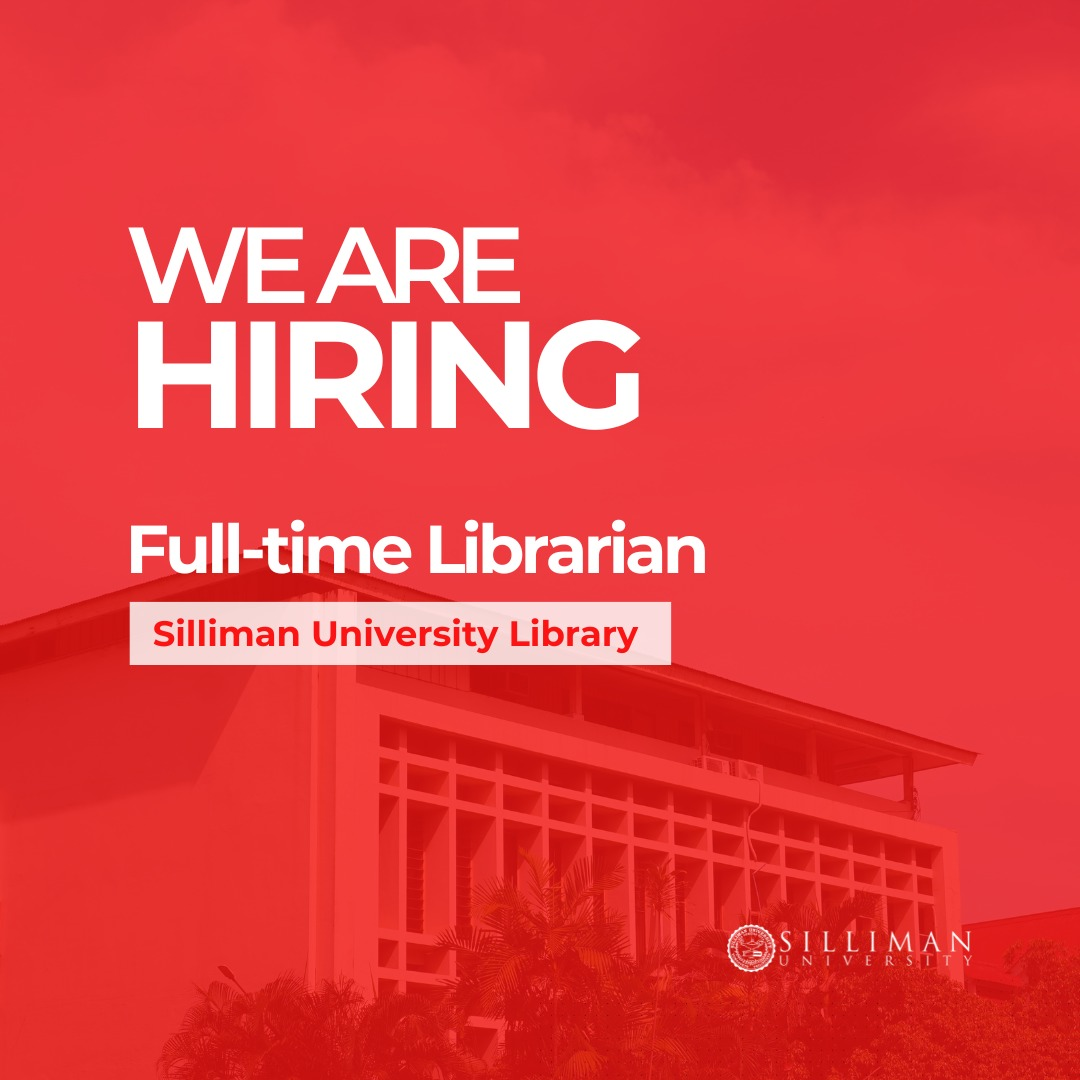The Silliman University Library is hiring a full-time librarian