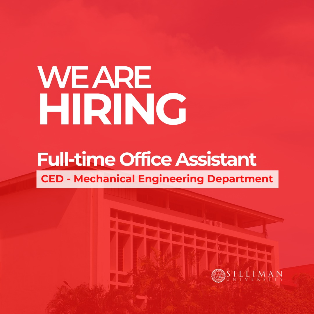 The Mechanical Engineering Department is hiring a full-time office assistant