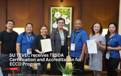SU TEVEC receives TESDA Certification and Accreditation for ECCD Program