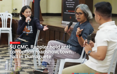 SU CMC, Rappler hold anti-corruption roadshow, town hall in Dumaguete