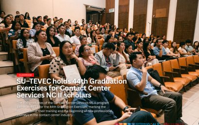 SU–TEVEC holds 44th Graduation Exercises for Contact Center Services NC II scholars