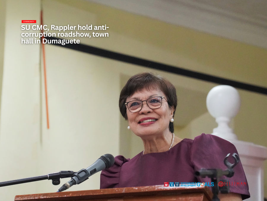 Dr. Betty Cernol McCann, SU president, delivers her welcome remarks.