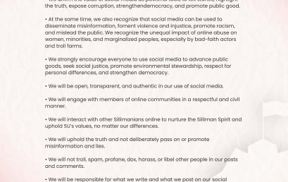 SU Alumni, CMC, and KMC Launch Social Media Principles