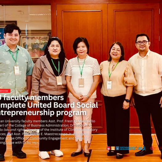 SU faculty members complete United Board Social Entrepreneurship program