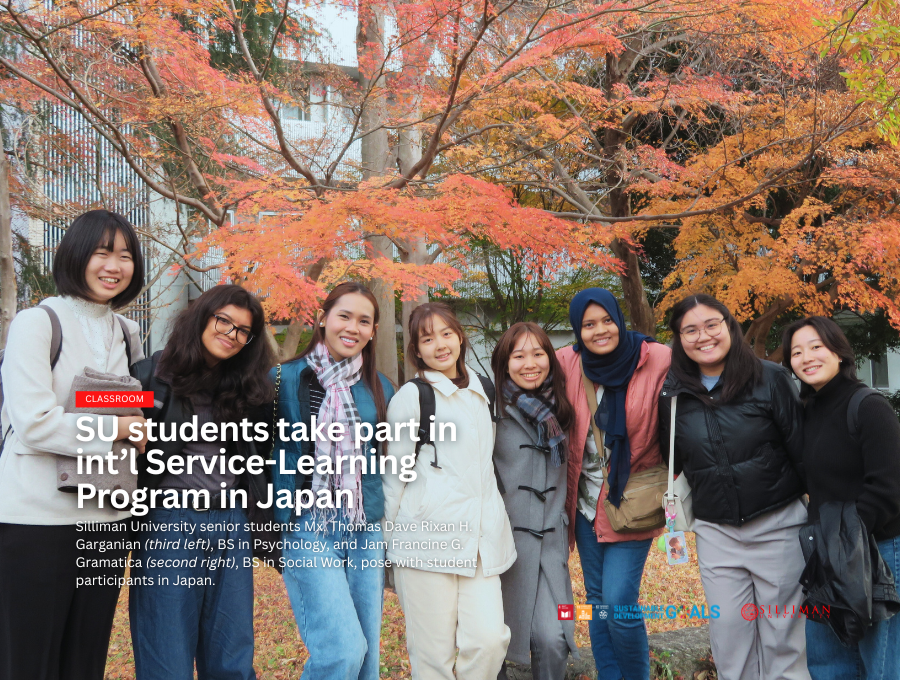CLASSROOM SU students take part in int’l Service-Learning Program in Japan CLASSROOM SU students take part in int’l Service-Learning Program in Japan