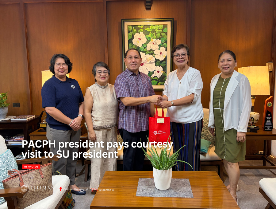 PACPH president pays courtesy visit to SU president PACPH president pays courtesy visit to SU president