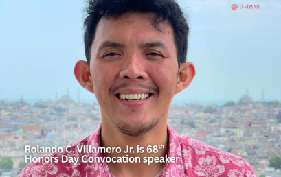 Rolando C. Villamero Jr. is 68th Honors Day Convocation speaker