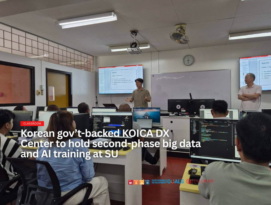 Korean gov’t-backed KOICA DX Center to hold second-phase big data and AI training at SU Korean gov’t-backed KOICA DX Center to hold second-phase big data and AI training at SU