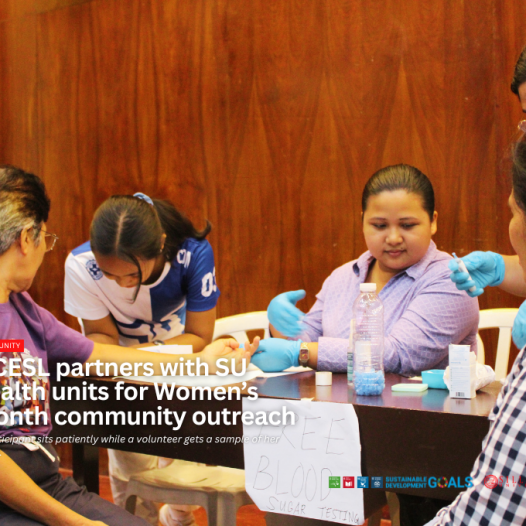 OCESL partners with SU health units for Women’s Month community outreach