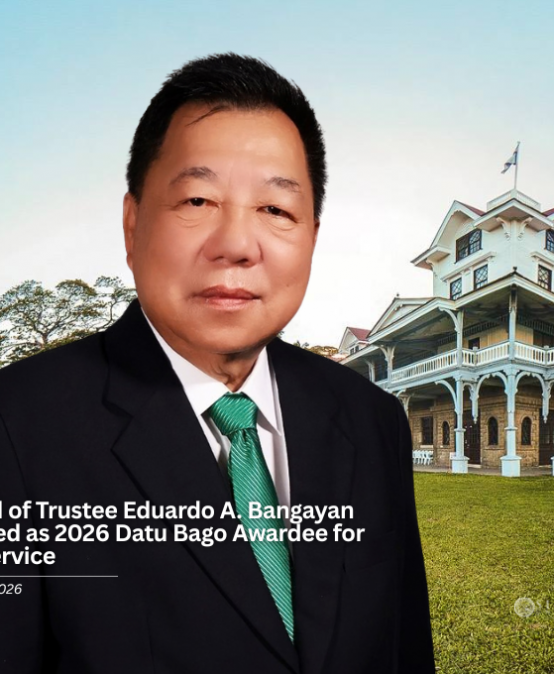 SU Board of Trustee Eduardo A. Bangayan recognized as 2026 Datu Bago Awardee for Public Service