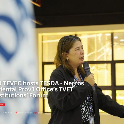 SU TEVEC hosts TESDA – Negros Oriental Prov’l Office’s TVET Institutions’ Forum