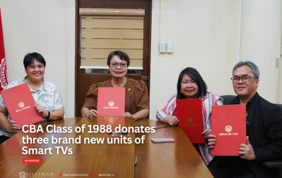 CBA Class of 1988 donates three brand new units of Smart TVs