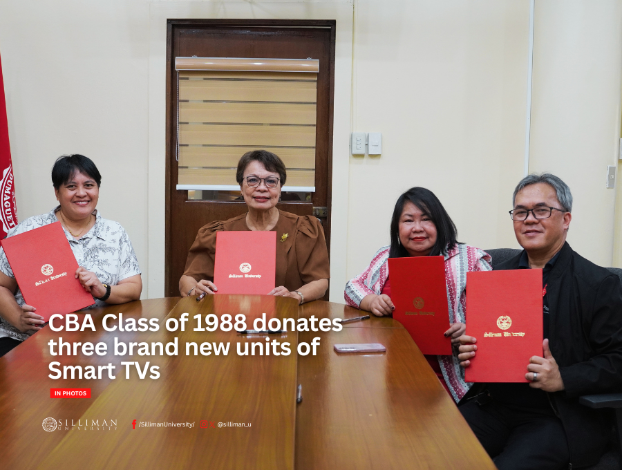 CBA Class of 1988 donates three brand new units of Smart TVs
