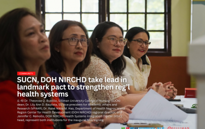 SUCN, DOH NIRCHD take lead in landmark pact to strengthen reg’l health systems