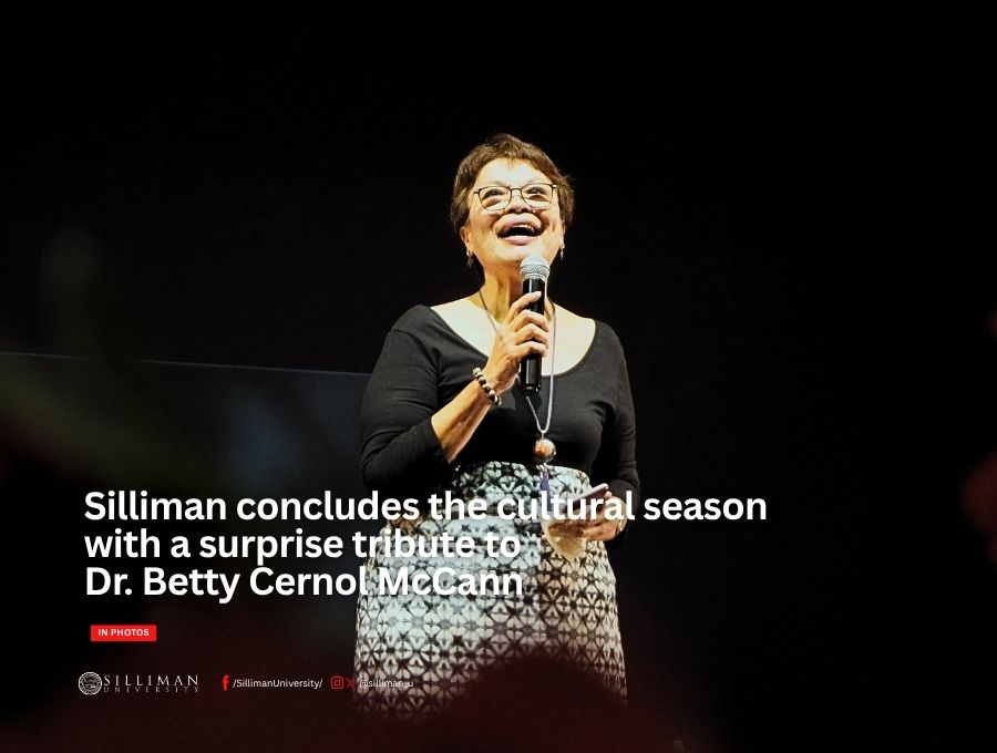 Silliman concludes the cultural season with a surprise tribute to Dr. Betty Cernol McCann Silliman concludes the cultural season with a surprise tribute to Dr. Betty Cernol McCann