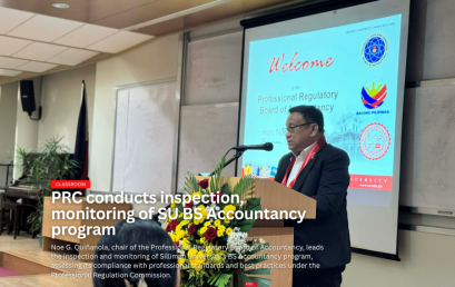 PRC Conducts Inspection, Monitoring of SU BS Accountancy Program