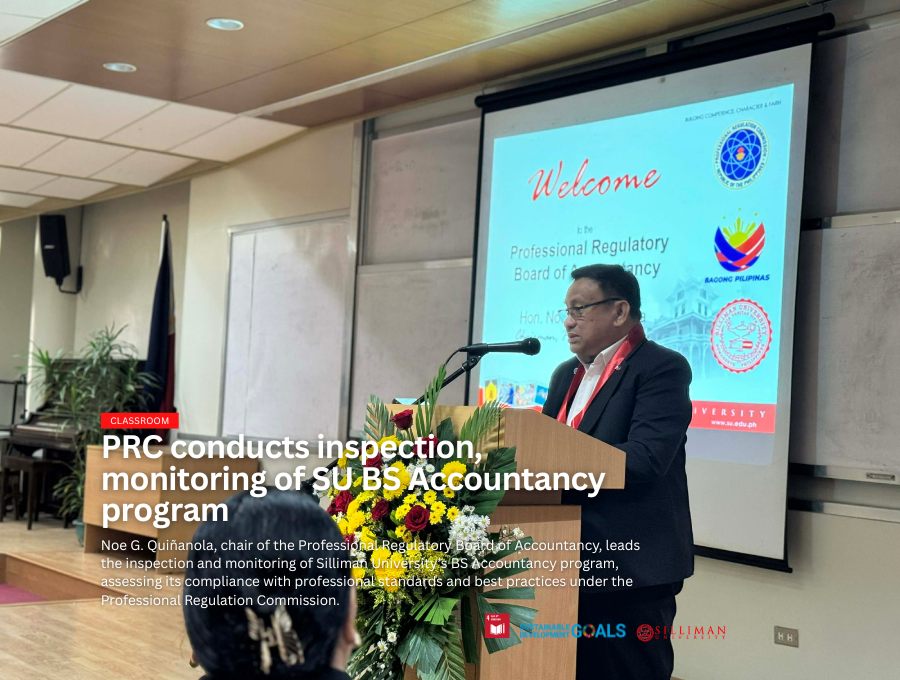 PRC Conducts Inspection, Monitoring of SU BS Accountancy Program PRC Conducts Inspection, Monitoring of SU BS Accountancy Program