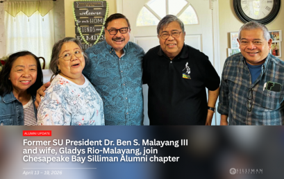 Former SU President Dr. Ben S. Malayang III and wife, Gladys Rio-Malayang, join Chesapeake Bay Silliman Alumni chapter