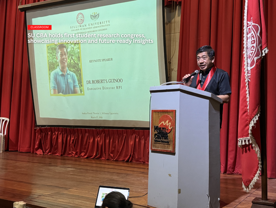 Dr. Robert S. Guino-o II, RPI executive director, delivers his keynote address.