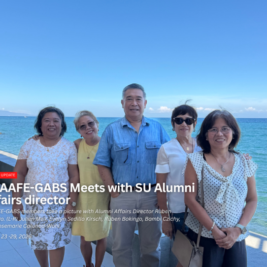 SUAAFE-GABS Meets with SU Alumni Affairs director