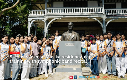 SU hosts Asenso Musika residency, caps training with symphonic band recital