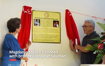 Magdamo legacy honored with bronze plaque at Silliman