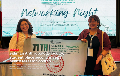Silliman Anthropology faculty, student place second in reg’l health research confab