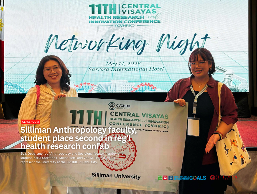 Silliman Anthropology faculty, student place second in reg’l health research confab