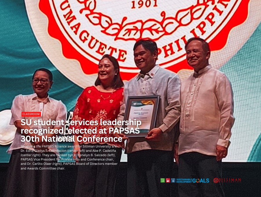 SU student services leadership recognized, elected at PAPSAS 30th National Conference