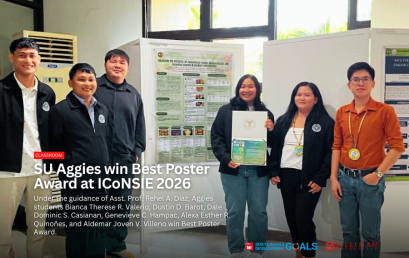 SU Aggies win Best Poster Award at ICoNSIE 2026