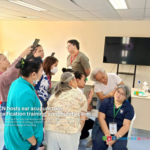 SUCN hosts ear acupuncture detoxification training, community clinic