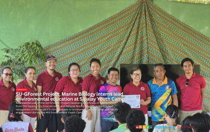 SU-GForest Project, Marine Biology interns lead environmental education at Sipalay Youth Camp