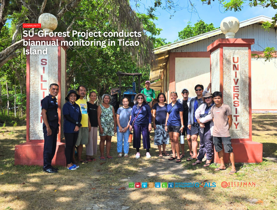 SU-Gforest Project with the SU-How Project Staff in Sitio Baladingan, Brgy. Famosa, Monreal, Ticao Island, Masbate.