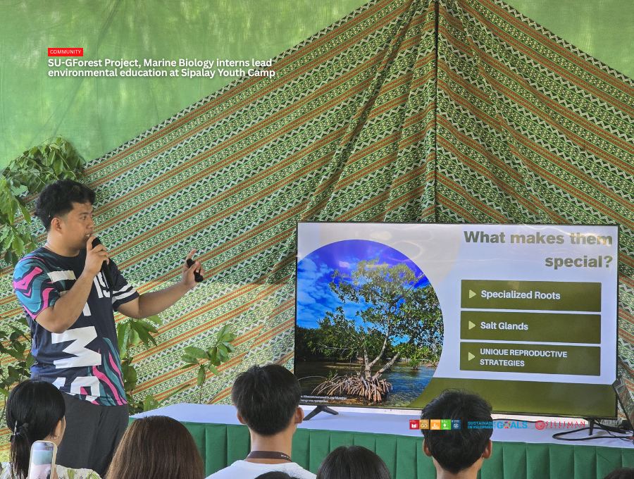 Keene Joel Bermeo highlights the vital role of mangrove forests in coastal protection, carbon storage, and marine ecosystem health.