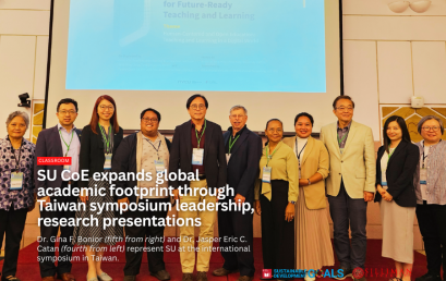 SU CoE expands global academic footprint through Taiwan symposium leadership, research presentations