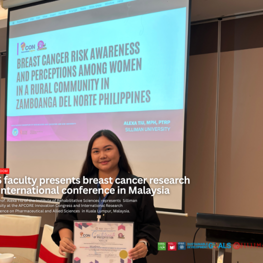 IRS faculty presents breast cancer research at international conference in Malaysia
