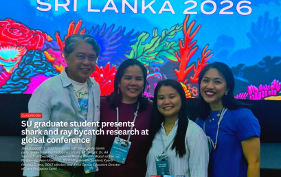 SU graduate student presents shark and ray bycatch research at global conference