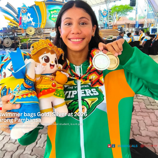 SU swimmer bags Gold, Silver at 2026 Palarong Pambansa