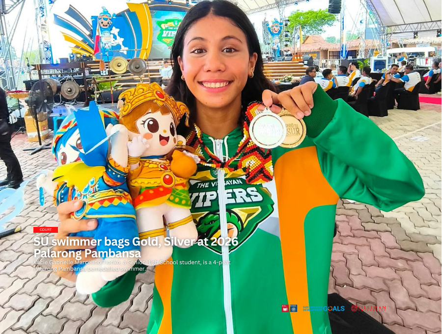 SU swimmer bags Gold, Silver at 2026 Palarong Pambansa
