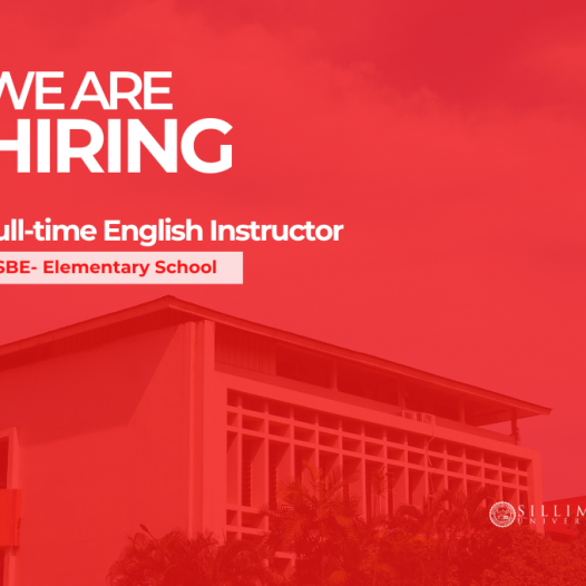 School of Basic Education – Elementary School is hiring a full-time English instructor