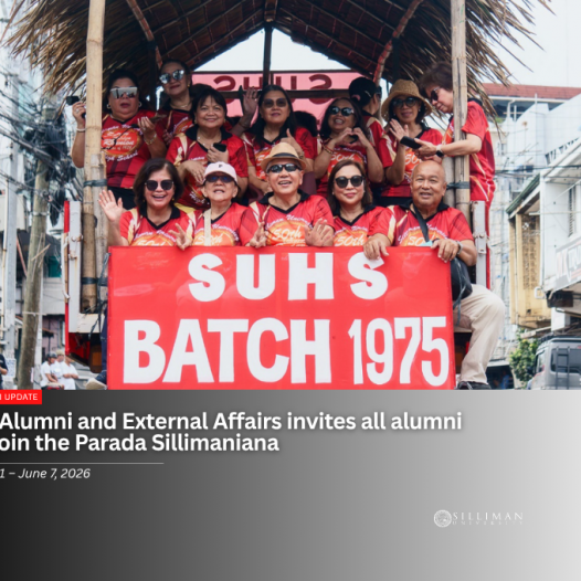 SU Alumni and External Affairs invites all alumni to join the Parada Sillimaniana