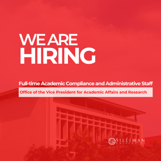 Office of the Vice President for Academic Affairs and Research is hiring a full-time Academic Compliance and Administrative Support Staff