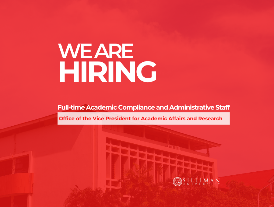 Office of the Vice President for Academic Affairs and Research is hiring a full-time Academic Compliance and Administrative Support Staff