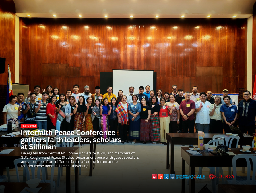 Interfaith Peace Conference gathers faith leaders, scholars at Silliman Interfaith Peace Conference gathers faith leaders, scholars at Silliman