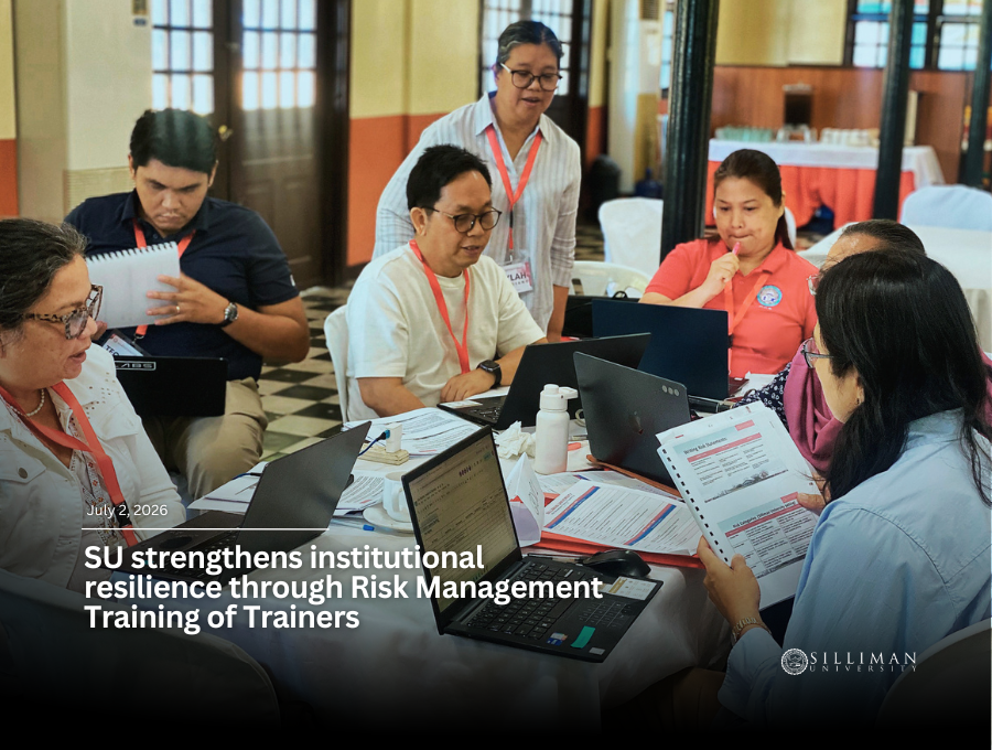 SU strengthens institutional resilience through Risk Management Training of Trainers SU strengthens institutional resilience through Risk Management Training of Trainers