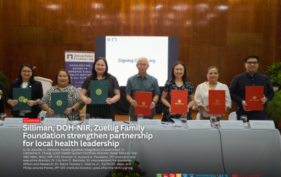 Silliman, DOH-NIR, Zuellig Family Foundation strengthen partnership for local health leadership