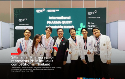 Sillimanian Pharma senior represents PH in int’l quiz competition in Thailand
